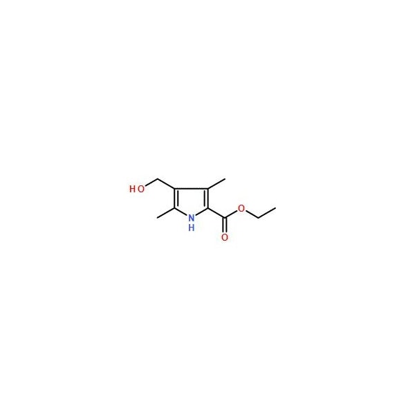 Ak Scientific Ethyl 4-(hydroxymethyl)-3, 5-dimethyl-1H-pyrrole-2-carboxylate (100mg), CAS 368869-99-2 Y8891-100mg - main
