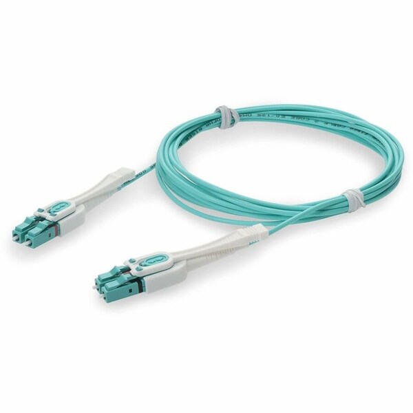 Add-On ADDON 3M LC TO LC AQUA OM4 DUPLEX UNIBOOT OFNR (RISER-RATED) FIBER PATCH CABLE W ADD-LC-LC-UBPP3M5OM4 - main