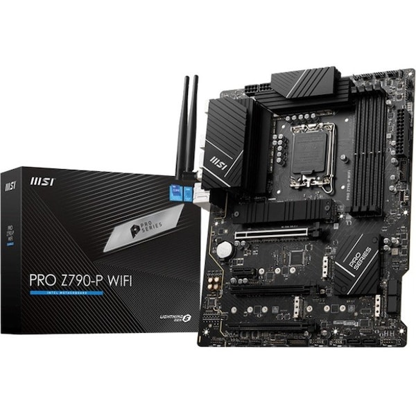 Msi Z790-P WIFI Desktop Motherboard - Intel Z790 Chipset - Socket LGA-1700 - ATX PROZ790PWIFI - main