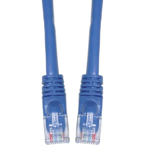 Cable Wholesale Cat5e Blue Copper Ethernet Patch Cable, Snagless/Molded Boot, POE Compliant, 100 foot 10X6-061HD - main