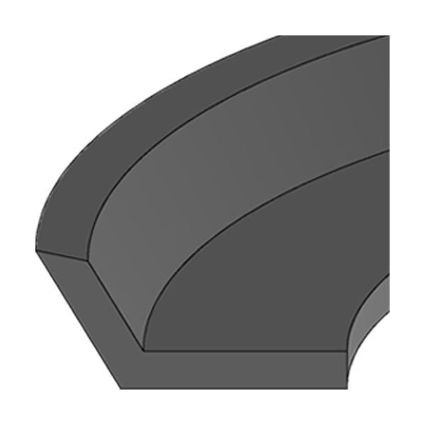 Hercules Sealing Products 6800, PC-80NBR-8x1, PISTON CUPS 6800 - main
