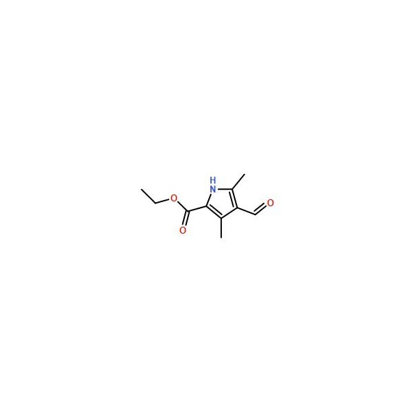 Ak Scientific Ethyl 4-formyl-3, 5-dimethyl-1H-pyrrole-2-carboxylate (100mg), CAS 2199-64-6 Y8303-100mg - main