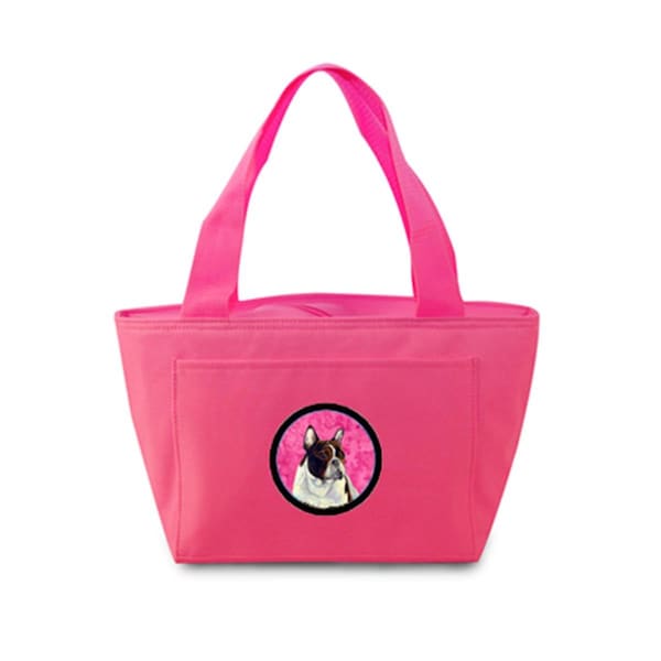Carolines Treasures Pink French Bulldog Zippered Insulated School Washable And Stylish Lunch Bag Cooler LH9382PK-8808 - main