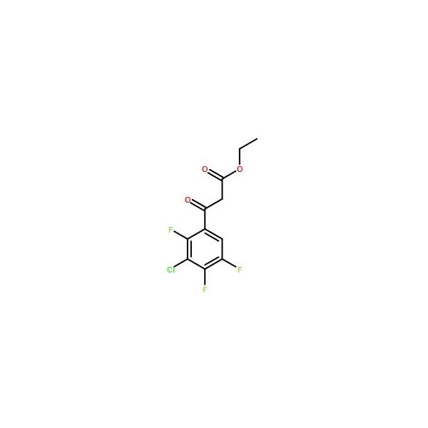 Ak Scientific Ethyl 3-(3-chloro-2, 4, 5-trifluorophenyl)-3-oxopropanoate (1g), CAS 101987-86-4 0531AA-1g - main