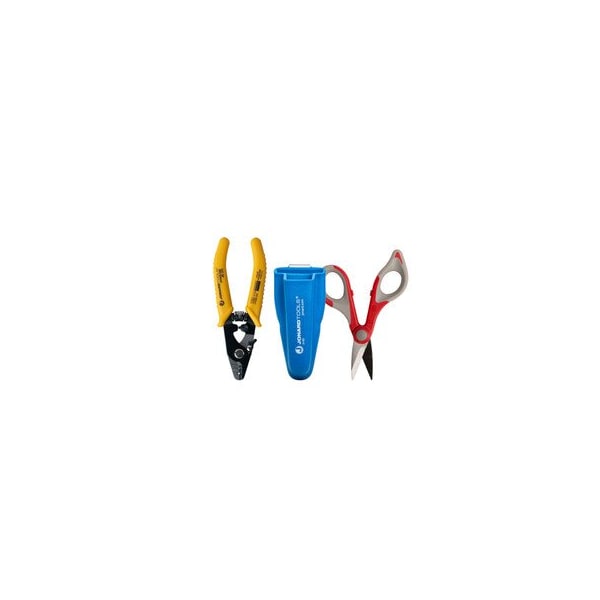 Cable Wholesale Jonard Tools Fiber Kit With Kevlar Cutter, Molded Pouch - TK-350 90J1-00030 - main