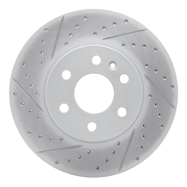 Dynamic Friction Co DFC Geoperformance Rotor - Drilled and Slotted 830-48062L - main
