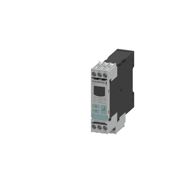 Siemens Digital monitoring relay Current monitoring 22.5 mm from 2-500 mA AC/DC 3UG4621-1AW30 - main