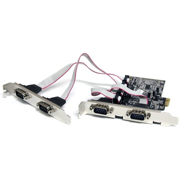 Startech.Com ADD 4 RS-232 SERIAL PORTS TO YOUR STANDARD OR SMALL FORM FACTOR COMPUTER THROUGH PEX4S553 - main