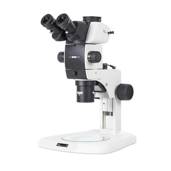 Motic Instruments Usa SM7TR-TLED APO1X Trinocular Stereo Microscope, Plan Apo Obj 1X, LED Reflected/ Transmitted Stand 1100201800051 - main