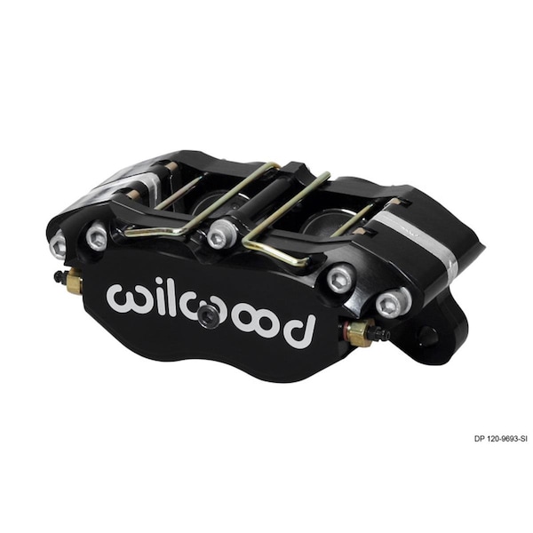 Wilwood 5.25 in. Dynapro Caliper with Mount 1.75 in. Silver Pistons 0.81 in. Disc 120-9693-SI - main