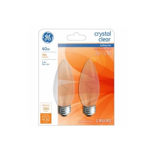 Current Ge 2Pk40W Clr Bulb 12993 - main
