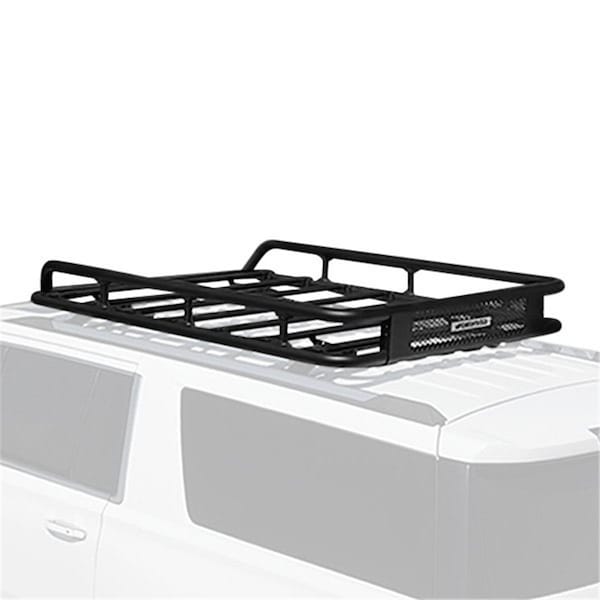 Go Rhino SRM 600 Roof Cargo Basket Style Rack, Black RHI5936055T - main