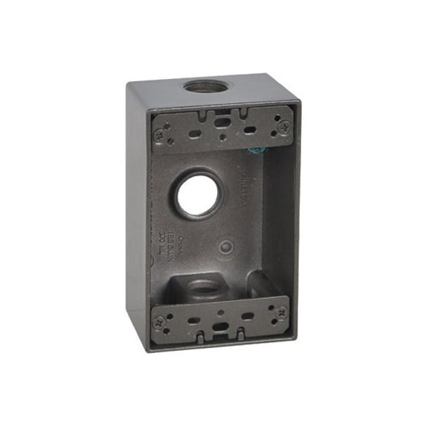 Hubbell Me Brz Wp 1G Out Box FSB50-3-BR - main