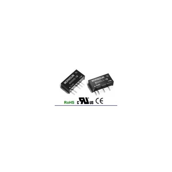 Mornsun DC/DC CONVERTER, +-15V, SIP, 5PIN A2415S-1W - main