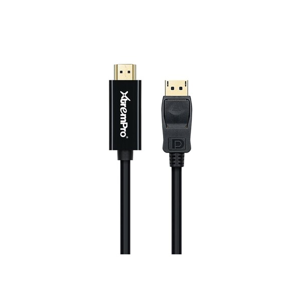 Xtrempro Active Displayport 1.2 to HDMI 2.0 Cable 6 ft. - Black 11162 - main