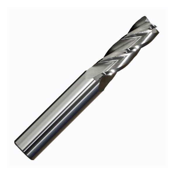Monster Tool 4 Flute Stub Length End Mill, Single End Square, 13/64in diameter, Bright Finish 203-001110 - main