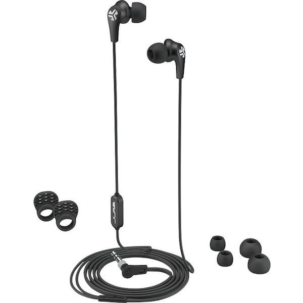 Jlab Jbuds Pro Signature Wired In Ear Earbuds, Black EPRORBLK123 - main