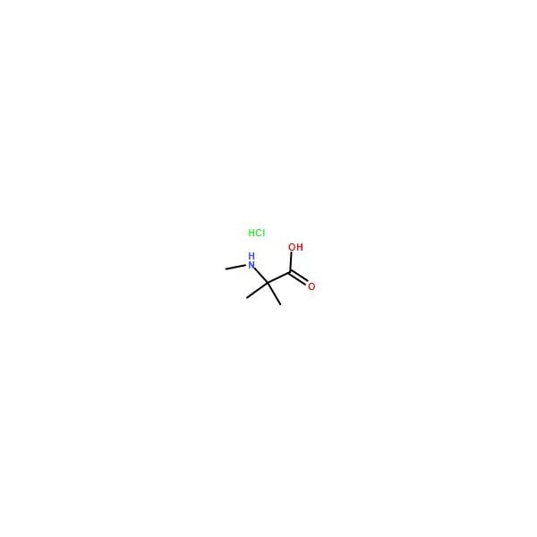 Ak Scientific 2-Methyl-2-(methylamino)propanoic acid hydrochloride (1g), CAS 2566-34-9 5084AH-1g - main