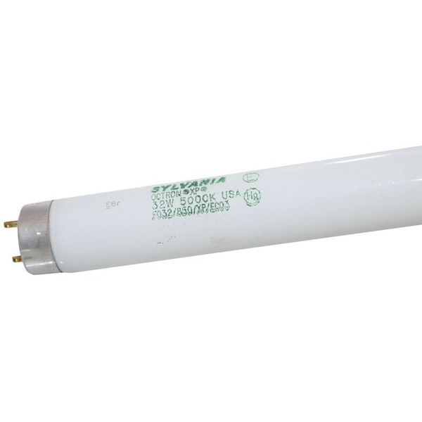 Sylvania Fluorescent Bulb, 32 W, T8 Lamp, Medium G13 Lamp Base, 2820 Lumens, 5000 K Color Temp, Super White Light 22026 - main