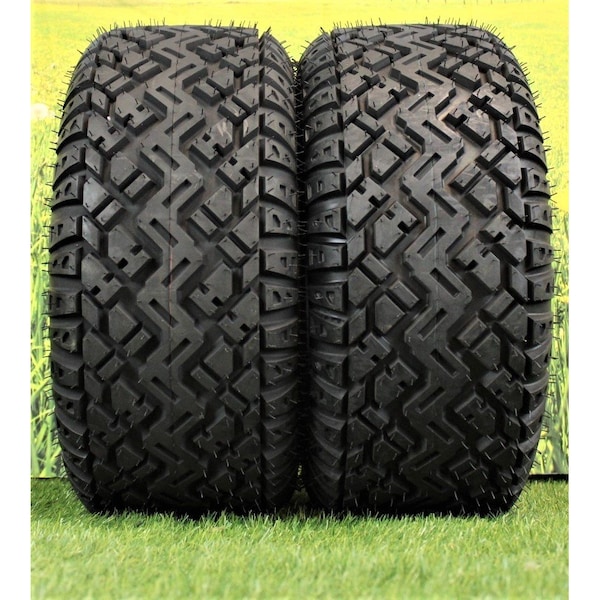 Antego 23 x 9.5-12 in Lawn Mower Tire, Black, 4 PK T40042395012 - main
