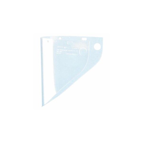 Honeywell Fibre-Metal High Performance Faceshield Window, Clear, Extended View, 19-3/4 in x 9 in 280-4199CL - main