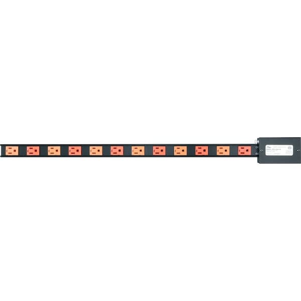 Mid Atlantic Legrand Av 12 OUTLETS 2X15A JBOX PDT-2X615S - main