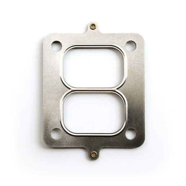 Slugfest Supplies 0.016 in. Stainless Steel T04 Divided Turbo Inlet Flange Gasket SL3848441 - main