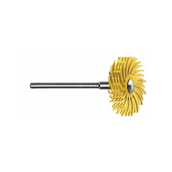 Dedeco SUNBURST 3/4'' TC 4-PLY YELLOW 80 GRIT (A/O) 3/32'', 6PK 3871 - main