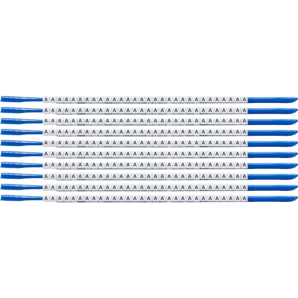 Brady ClipSleeve Wire Markers Size 07 Nylon 18 AWG - 18 AWG, A Pack of 300 Each, 300PK SCN07-A - main