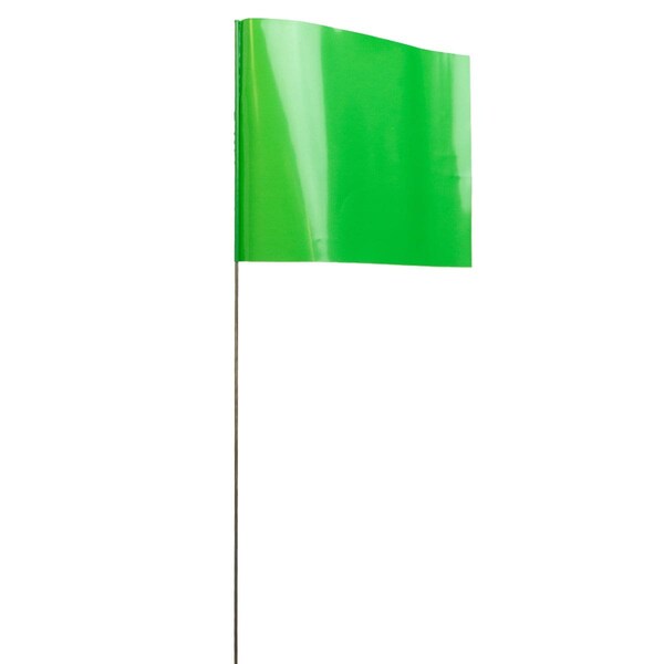 Blackburn Flag Marking Flags, Green, 30 in L., 100 PK Y450W-GR - main