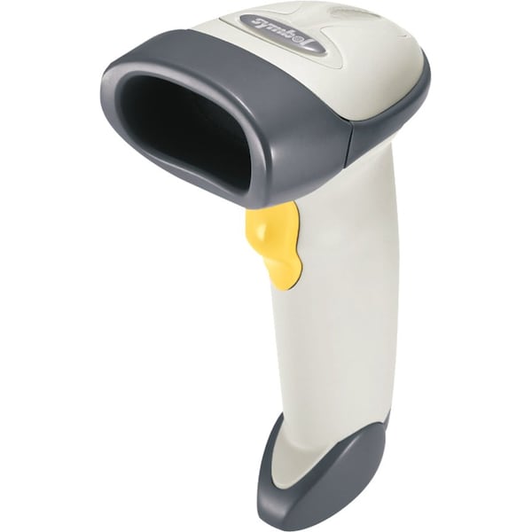 Zebra HandheldScanner, White, 7ft, 1DScanner LS2208-SR20001R-NA - main