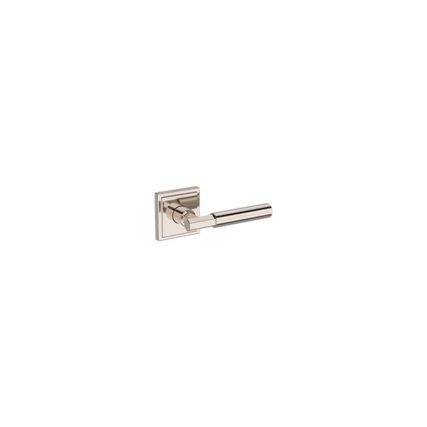 Baldwin Residential Door Levers Full Dummy Right Hand Lifetime Bright Nickel FDRIDSSR055 - main