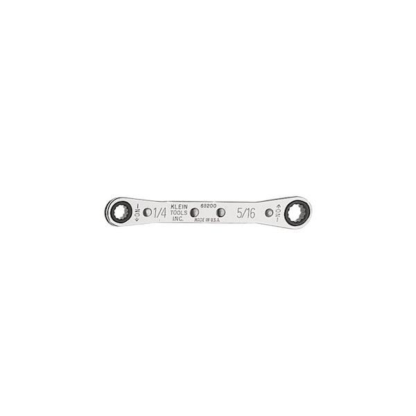 Klein Tools Ratcheting Box Wrench 1/4-Inch x 5/16-Inch 68200 - main
