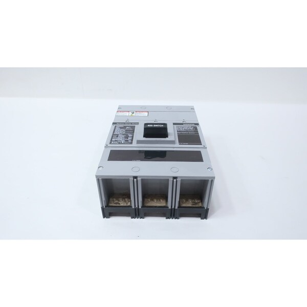 Siemens MOLDED CASE CIRCUIT BREAKER 400A AMP 600V-AC 3P JXD63S400A - main