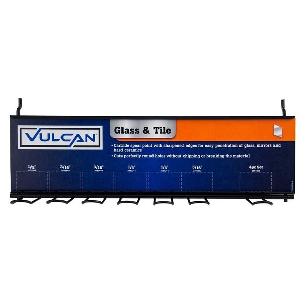 Vulcan Vulcan 994930 Drill Bit Rack, Glass/Tile, 7 Slot 994930 - main