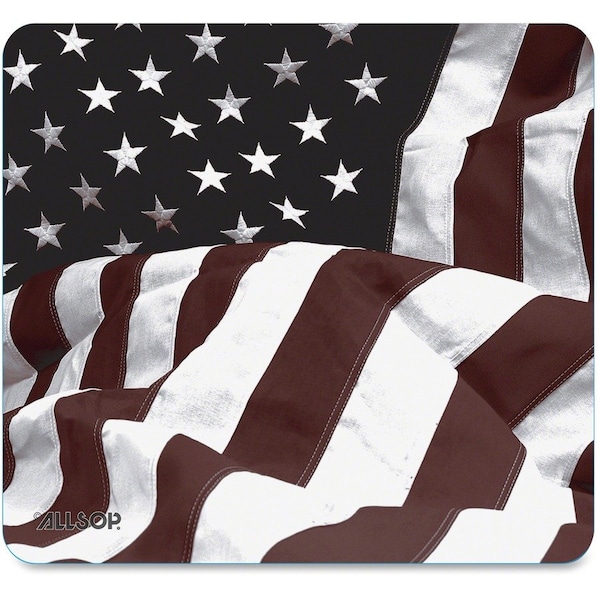 Allsop Naturesmart Mouse Pad, American Flag Design, 8 1/2 X 8 X 1/10 29302 - main