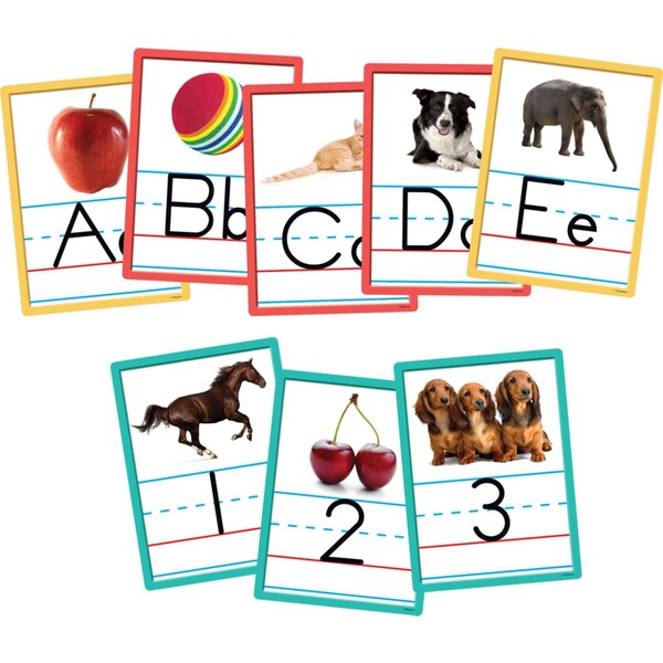 Edupress Alphabet and Numbers Accents, 36-Piece Set, 3PK 63156 - main
