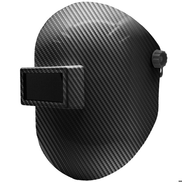 Armour Guard Sugar Scoop 2 x 4.25 Carbon Fiber Fiberglass Pipeliner Welding Helmet AGSUGARSCOOPCF-EA - main