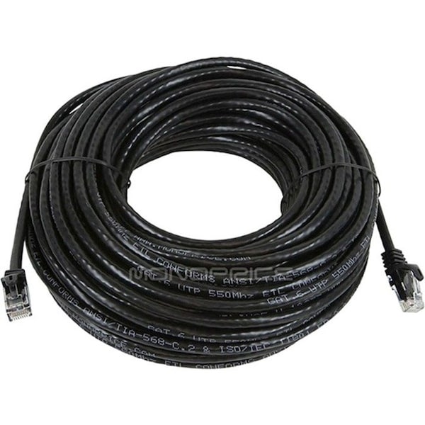 Monoprice CAT6 UTP NETWORK CABLE_ 75FT BLACK 9788 - main