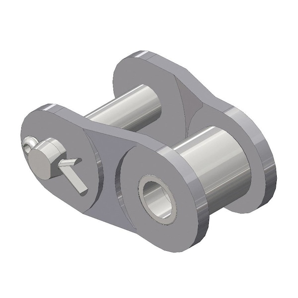 Senqcia 80HOL Heavy Series Single Strand Cottd Off Link, 80H chain, 1P, 1.52 OAW, .312 Pin S-80HOL - main