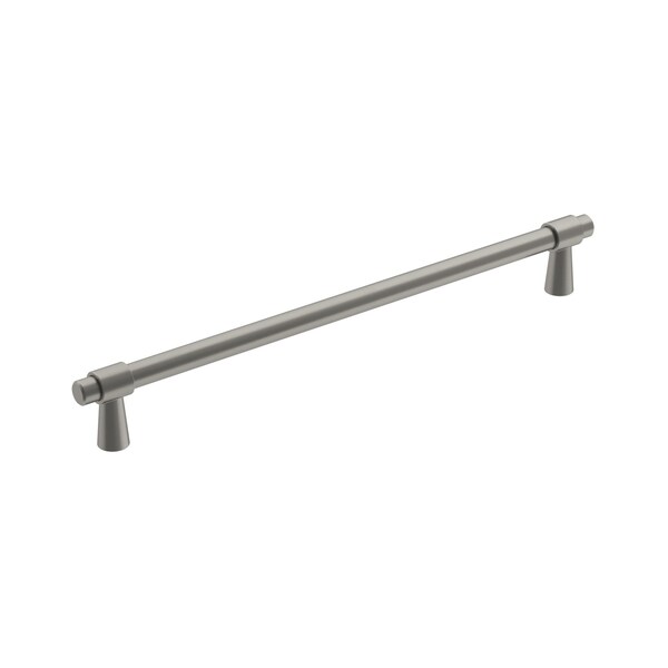 Amerock Destine 8-13/16 in 224 mm Center-to-Center Satin Nickel Cabinet Pull BP36861G10 - main