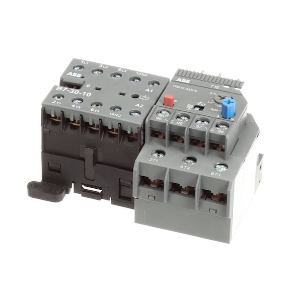 Jackson Overload Protector/Contactor, 3 Pole with Auxiliary Contact, T16-5.7 05700-004-99-43 - main