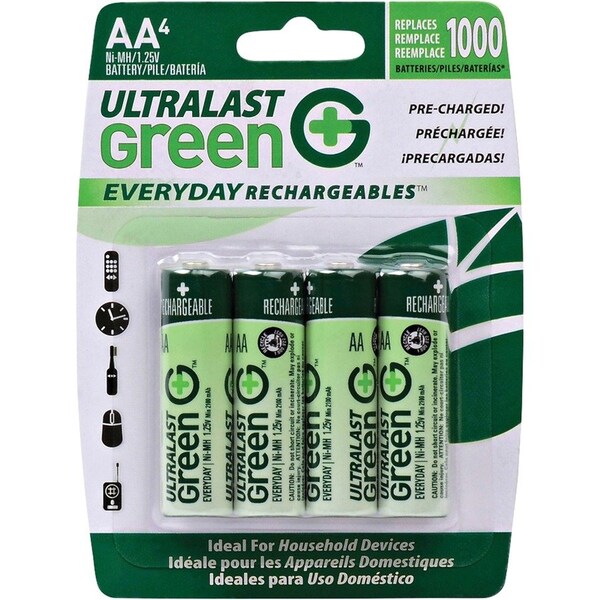 Ultralast NABC Everyday Rechargeables ULGED4AA General Purpose Battery ULGED4AA - main