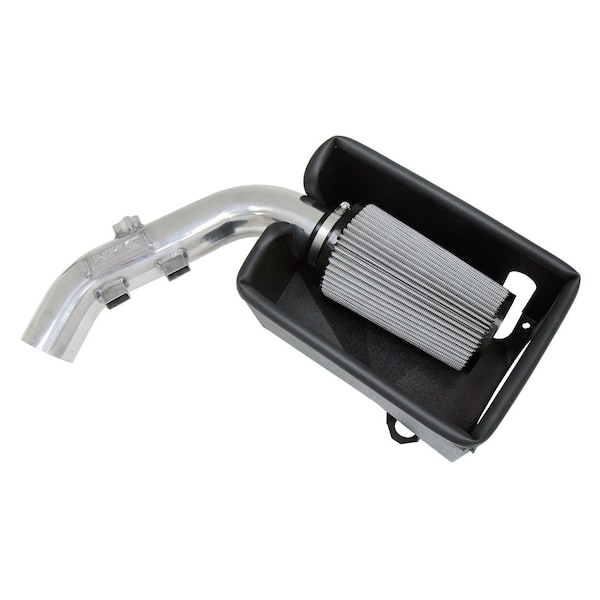 Hps Performance Air Intake Kit with Heat Shield, Polished, 827-698P - main