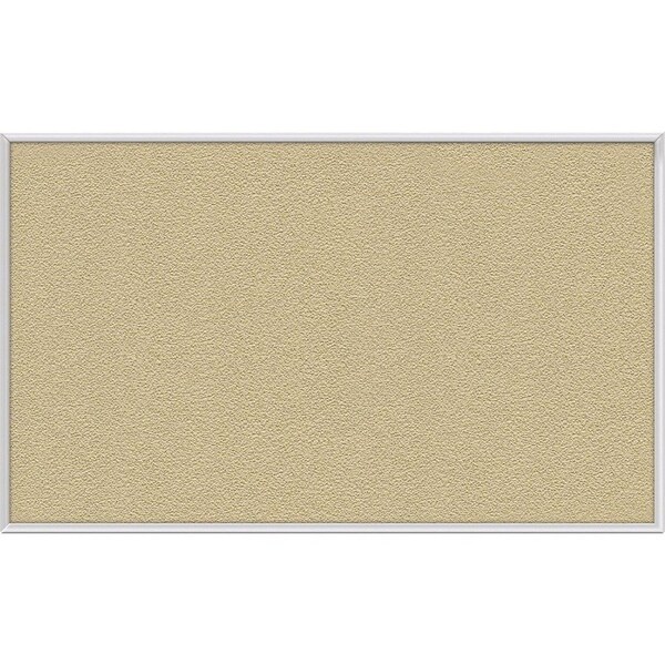 Ghent Vinyl Bulletin Board 18"x24", Silver 1618-193 - main