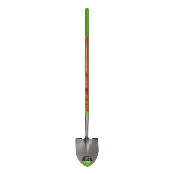 Ames Round Point Shovel, Comfort Step, Hardwood Handle, Cushion Grip 2535600 - main