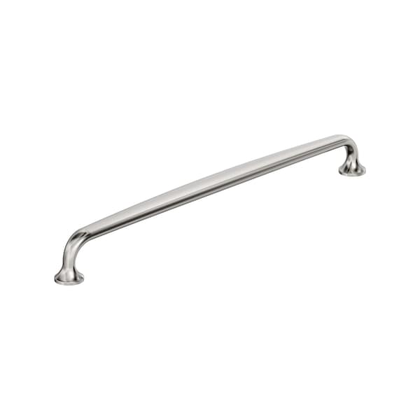 Amerock Renown 10-1/16 inch 256mm Center-to-Center Polished Nickel Cabinet Pull BP36988PN - main