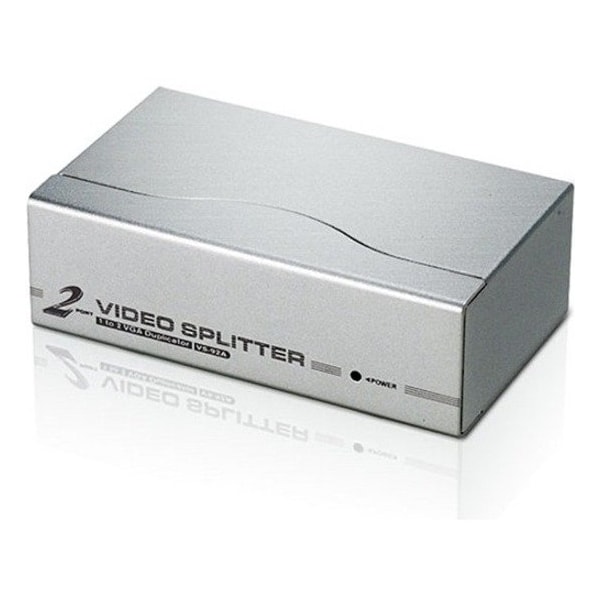 Aten VS92A VGA Switchbox - 1 x Computer, 2 x Monitor - 1920 x 1440 @ 60 VS92A - main