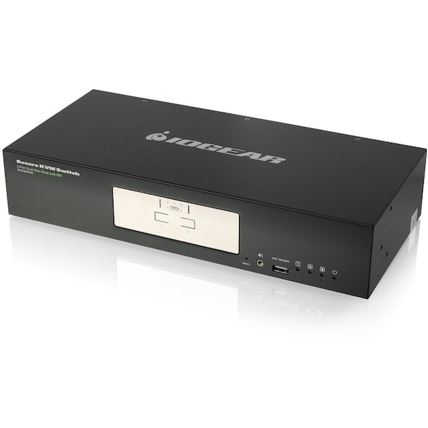 Iogear 2-Port Dual View Dual-Link DVI Secure KVM Switch GCS1222TAA3 - main