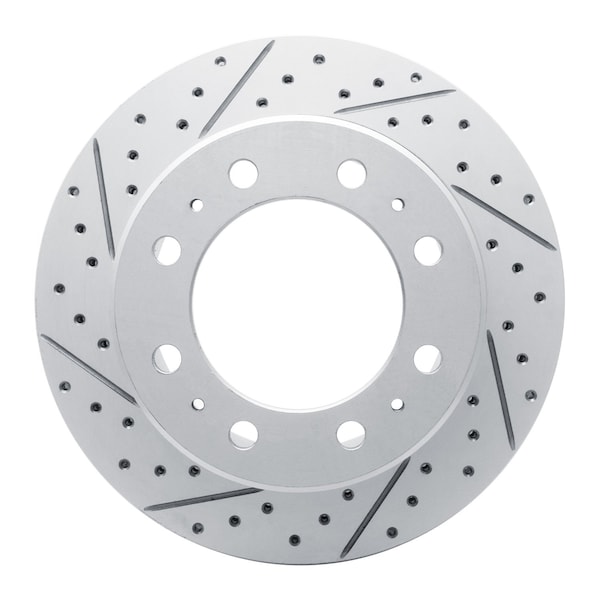 Dynamic Friction Co DFC Geoperformance Rotor - Drilled and Slotted 830-40118L - main